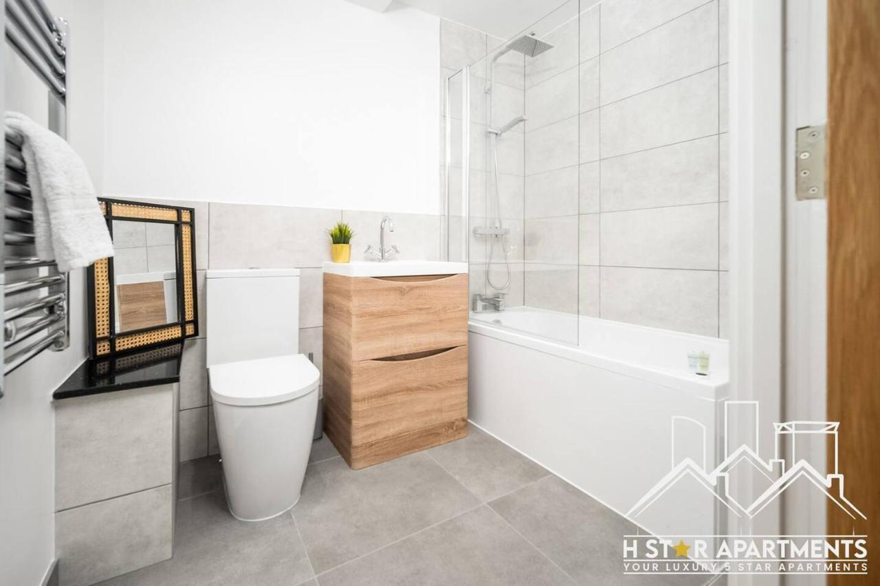 Stylish 1Br Apartment In Birmingham City Centre Kültér fotó